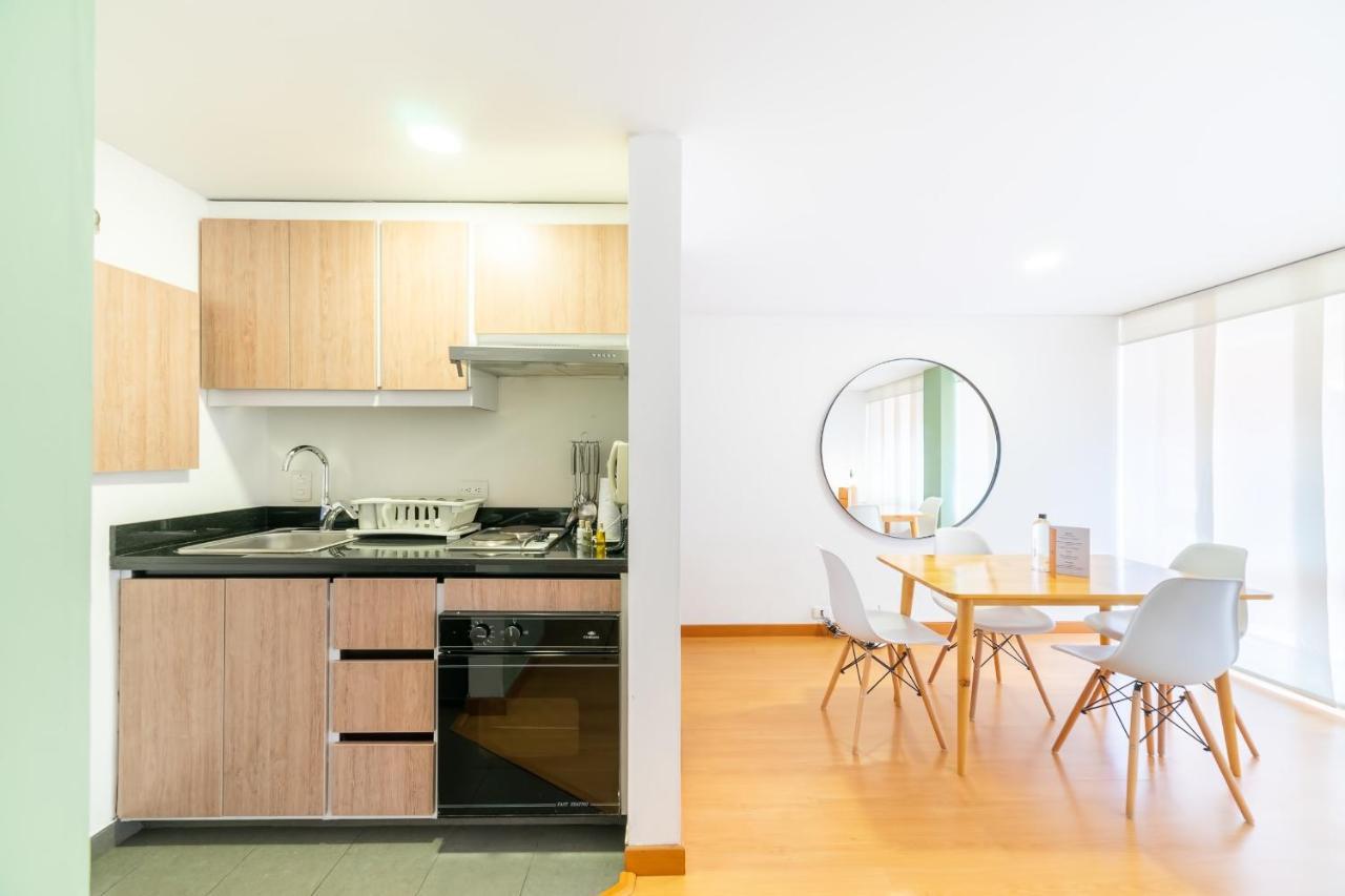 Comfortable Duplex in Parque 93 Bogotá Extérieur photo